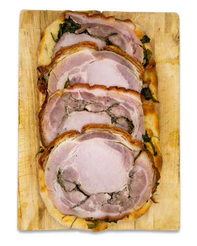 pinse-porchetta